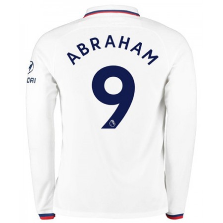 Billiga Fotbollströjor Chelsea ABRAHAM 9 Borta tröja 2019/20 Långärmad